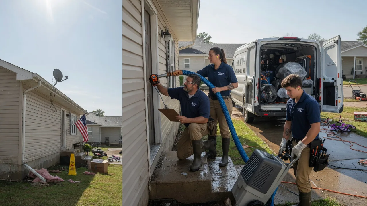 Ceiling Water Damage Restoration in Marceline, MO near me